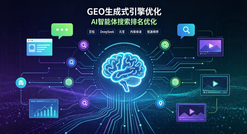 嘉荫县GEO 浪潮来袭：生成式引擎优化崛起，创作者争抢豆包、DeepSeek、元宝智能体流量入口